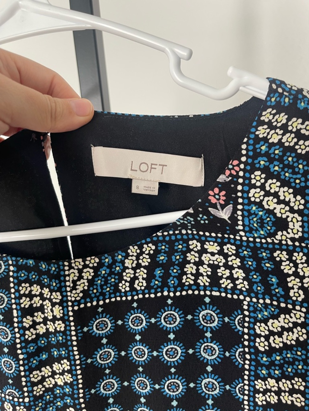 Loft Patchwork Dress - Picture 6 of 8